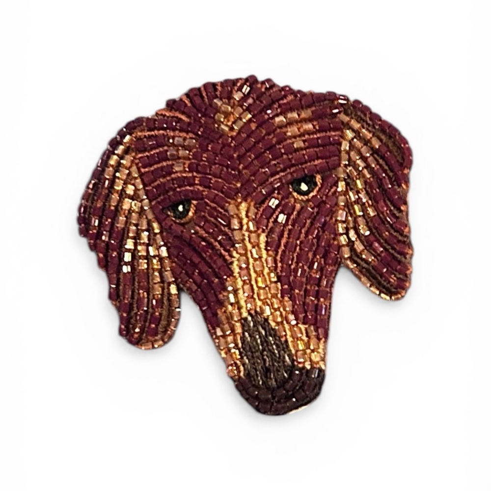 Mignonne Gavignan Dachshund Brooch